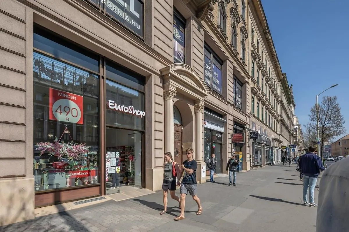 Apartment Very Central Large Home With Air Conditioning Budapest